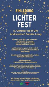 Lichterfest @ Andreashof, Rechtenbach