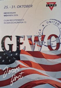 GEWO vom 25.-31.10.2026 @ Vereinshaus